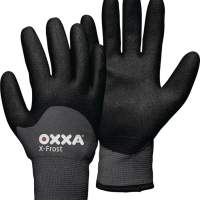 OXXA Kälteschutzhandschuh X-FROST Gr.11 schwarz/grau Nylonträger, 1 Paar