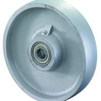 Cast wheel, Ø 100 mm, width: 50 mm, 450 kg