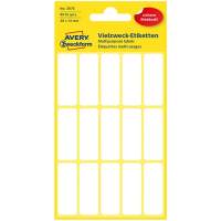AVERY ZWECKFORM multi-purpose labels 38x14xmm white 900 pieces