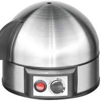 CLATRONIC egg cooker EK 3321 for max. 7 eggs, stainless steel housing