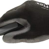 Handschuhe HyFlex 11-601 Gr.7 schwarz/grau Nyl.m.Polyurethan EN 388 Kat.II 12er