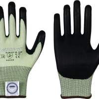 LEIPOLD Schnittschutzhandschuhe LeiKaTech® 1646 Gr.8 grün/schwarz 12er pack