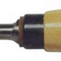 Carpenter's chisel B.40mm hornbeam handle with 2 steel ferrules CHERRIES