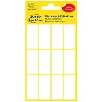 AVERY ZWECKFORM multi-purpose labels 38x18xmm white 720 pieces