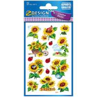 AVERY ZWECKFORM Sticker Sunflower Glitter 28x10=280 labels
