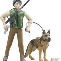 Brother bworld ranger with dog and equipment