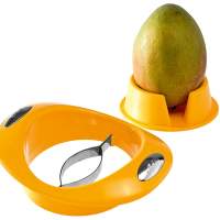 GSD mango cutter+fruit holder