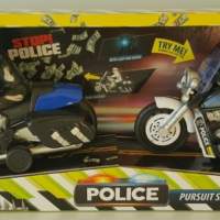 Polizei Motorräder2x, Hubschrauber, Militärset, Track city