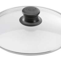 ELO glass lid with stainless steel rim 32cm