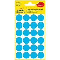 AVERY ZWECKFORM labels marking point Ø18mm blue 960 pieces