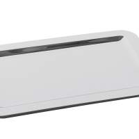 Serving tray stainless steel 36x25cm