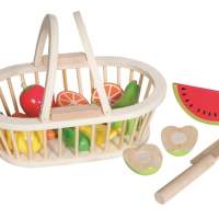 SpielMaus wooden fruit basket 13 pieces