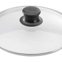 ELO glass lid with stainless steel rim 24cm