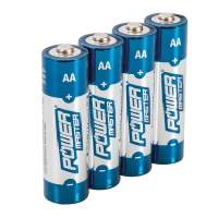 Powermaster Batterien AA-Super-Alkali LR6, 4er-Pack