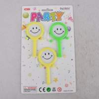 Party items rotary drum 3 pieces on blister, 1 set
