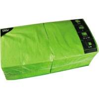 PAPSTAR napkins 33x33cm 3-ply apple green 250 pc./pack.