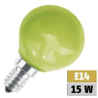 Drop lamp PHILOS P45 Special lamp E14, 230V, 15W, impact-resistant, green