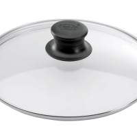 ELO glass lid with stainless steel rim 20cm