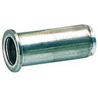 Blind rivet nut aluminium. M8 dxl for 1.5-4.5mm GESIPA countersunk head 90 degrees, 100pcs.