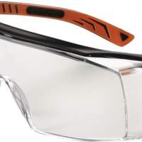 UNIVET Schutzbrille 5X7010000 EN 166, EN 170 FT K Bügel schwarz, Polycarbonat