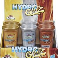 Hasbro Play-Doh Slime Hydro Glitz Assorted Pack of 6