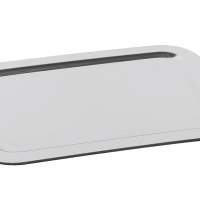 Serving tray stainless steel 42x31cm