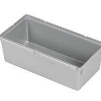 KEEEPER drawer insert 15x8x5cm silver, 12 pieces