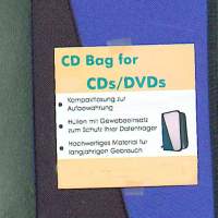 120 CD-/DVD/Blu-ray ve diğerleri için çanta