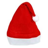 Christmas Santa hat/set with bobble in one size
